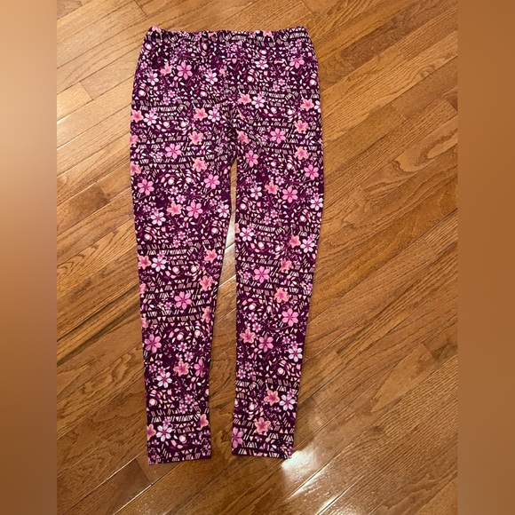 LulaRoe Tall & Curvy leggings tropical Hawaiian print New - Picture 4 of 5